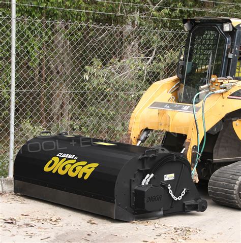 skid steer sweeper bucket